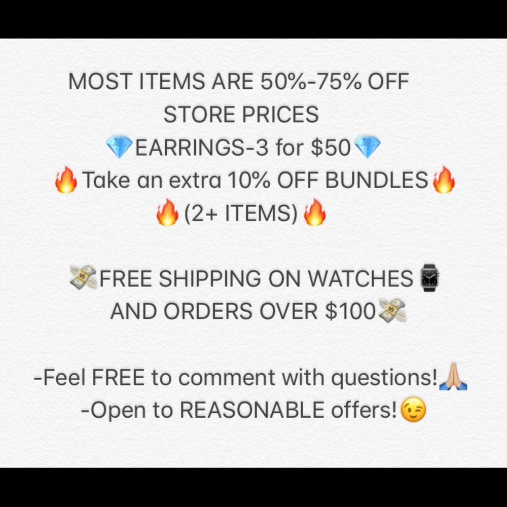 ⭐️SPECIAL OFFERS⭐️ Gold Chains Bracelets Earrings